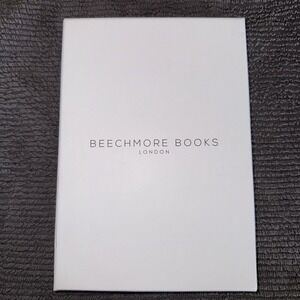 Beechmore Books London Brown Premium Leather Ruled Notebook Journal New